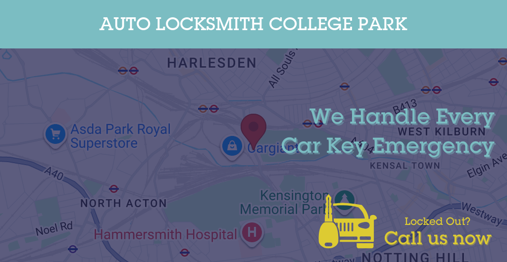 Auto Locksmith Services in College Park - NW postcode