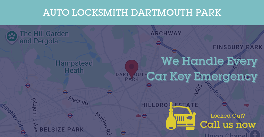 Auto Locksmith Services in Dartmouth Park - NW postcode