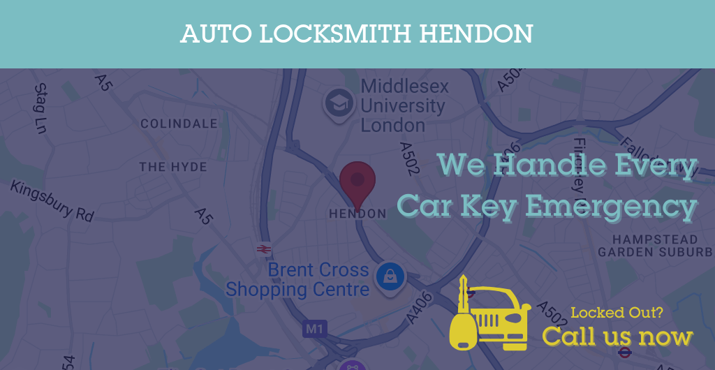 Auto Locksmith Services in Hendon - NW postcode