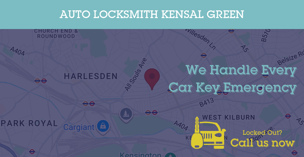Auto Locksmith Services in Kensal Green - NW postcode