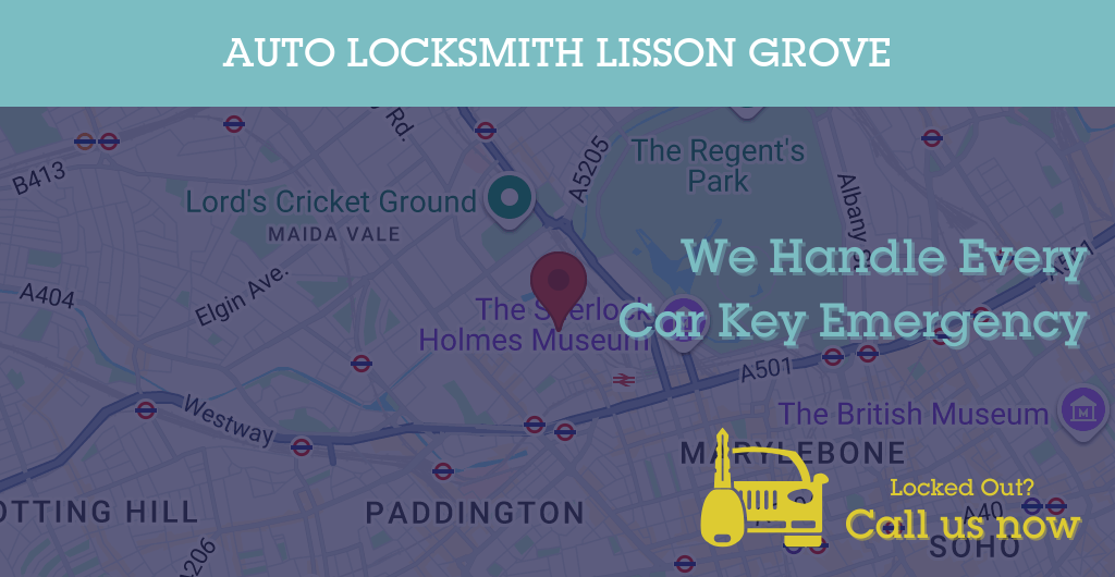 Auto Locksmith Services in Lisson Grove - NW postcode