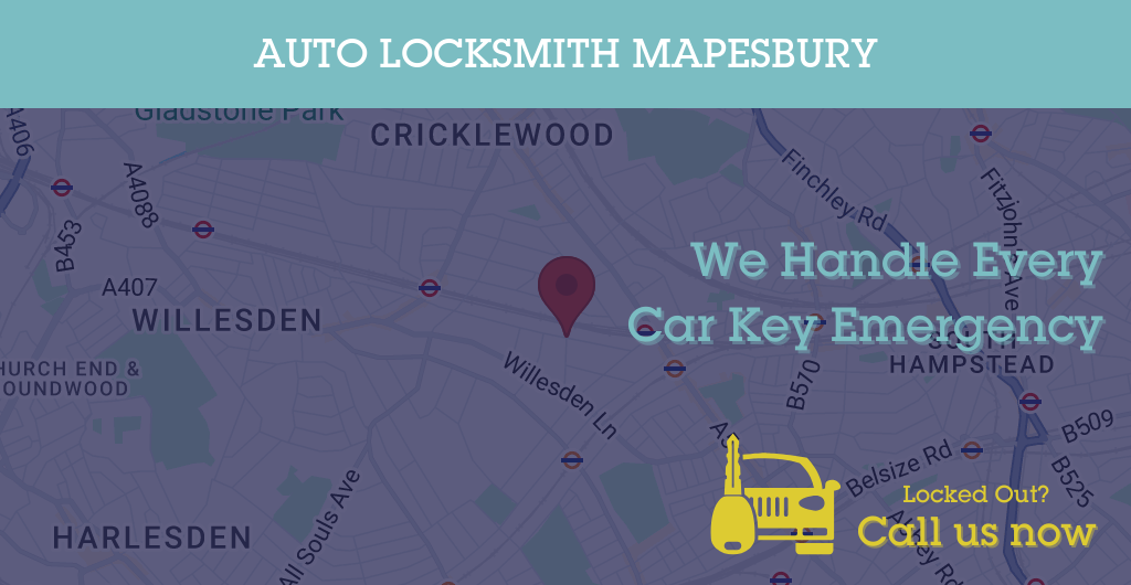 Auto Locksmith Services in Mapesbury - NW postcode