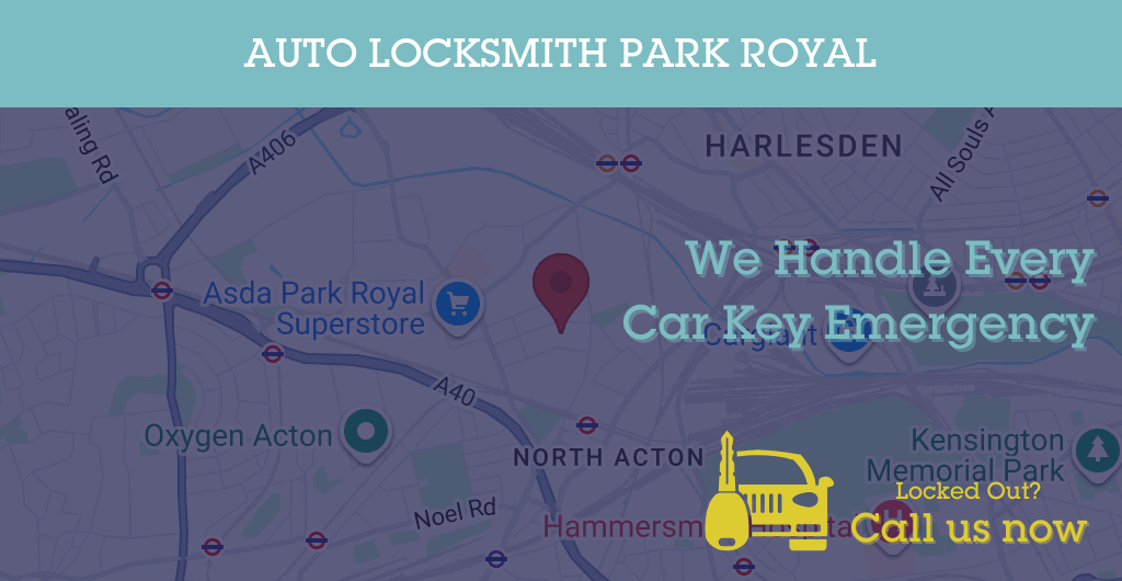 Auto Locksmith Services in Park Royal - NW postcode