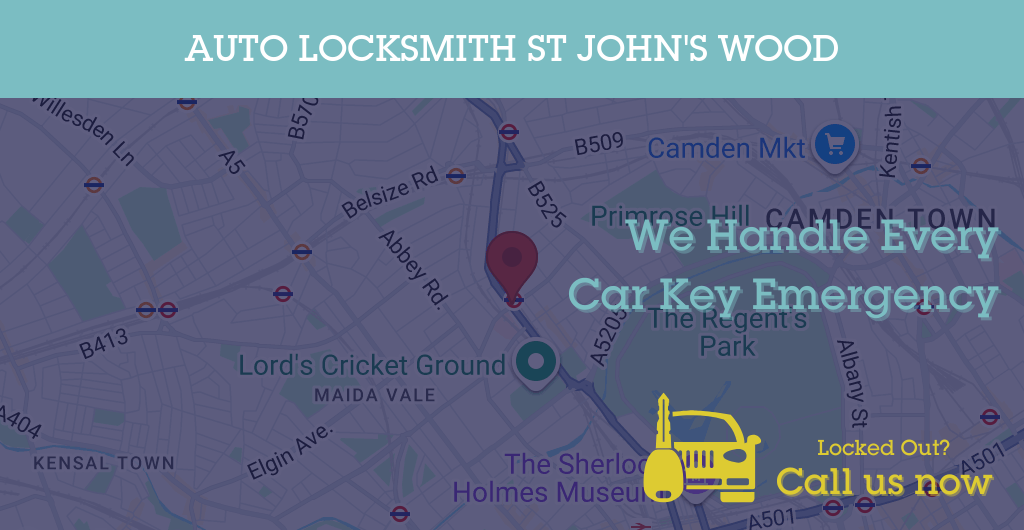 Auto Locksmith Services in St John's Wood - NW postcode