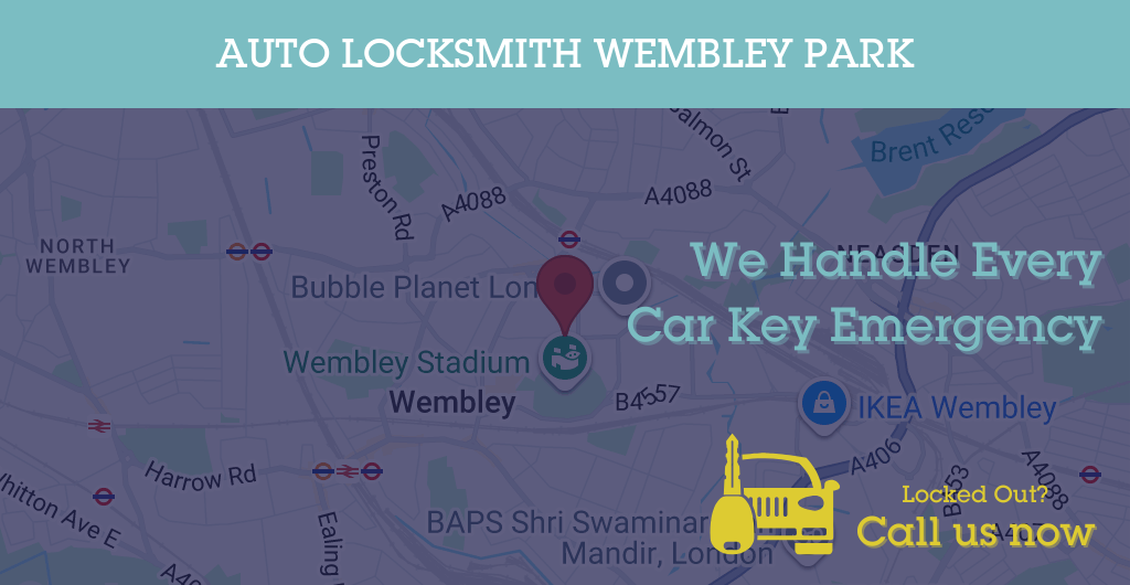 Auto Locksmith Services in Wembley Park - NW postcode