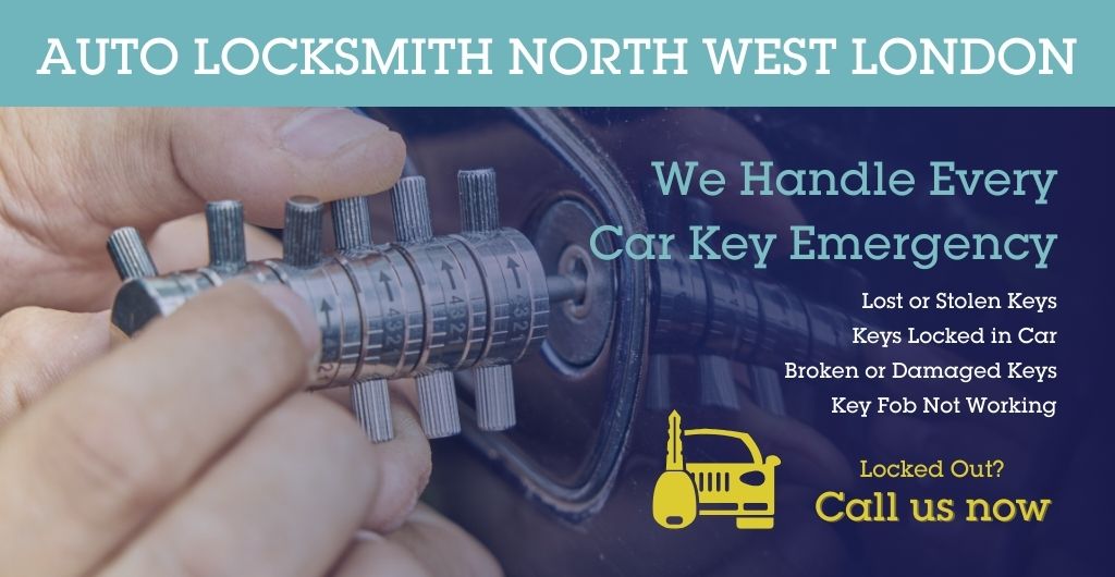 Affordable Auto Locksmith Prices in North West London | Free Quote
